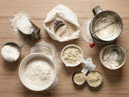 Nutritional  value of different type of Flours [Per 100 gm]